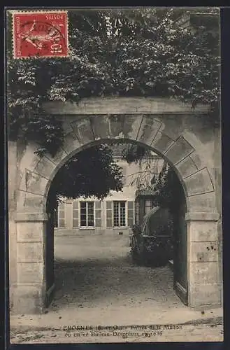 AK Crosnes, Entrée de la maison où est né Boileau-Despréaux