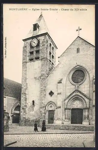 AK Montlhéry, Église Sainte-Trinité, Chœur du XIIe siècle