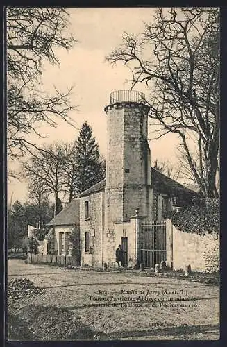 AK Jarcy, Ancienne Abbaye tour et bâtiment historique