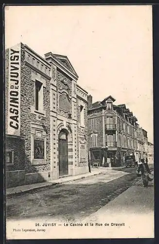 AK Juvisy, Le Casino et la Rue de Draveil