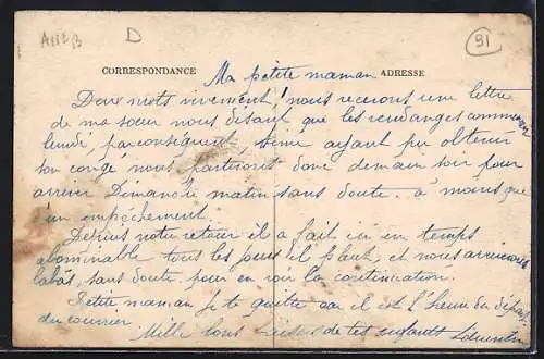AK Athis, La Poste et la rue animée avec habitants et chiens