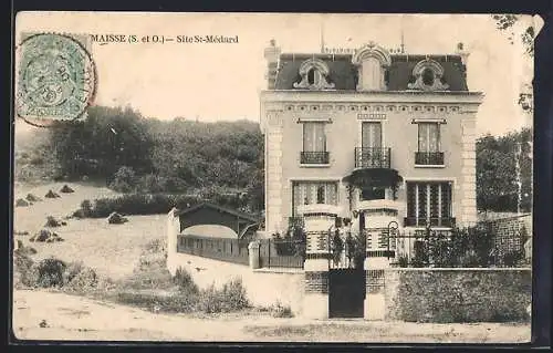 AK Maisse, Site St-Médard et maison pittoresque