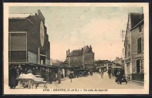 AK Draveil, Un coin du marché