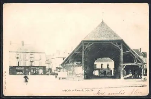 AK Arpajon, Place du Marché