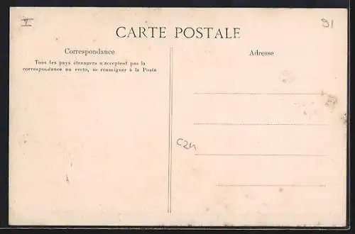 AK Corbeil, Inauguration du nouvel Hôtel de Ville, décoration de la rue Notre-Dame (8 Juillet 1906)