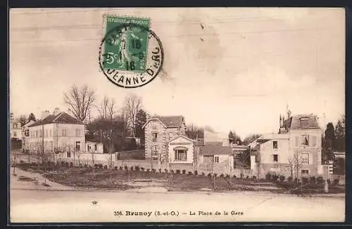 AK Brunoy, La Place de la Gare