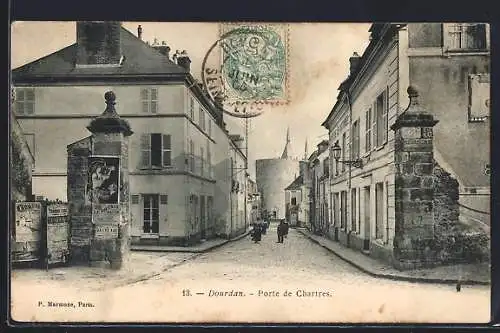 AK Dourdan, Porte de Chartres