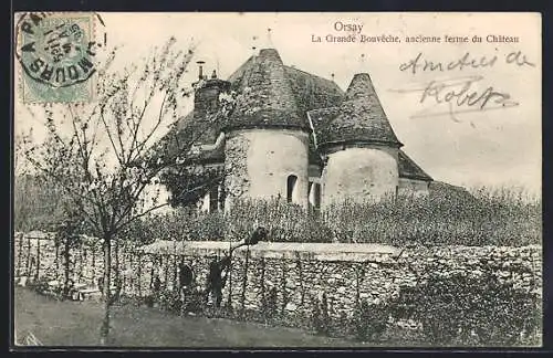 AK Orsay, La Grande Bouvêche, ancienne ferme du château