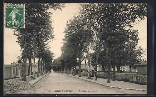 AK Montgeron, Avenue de Paris