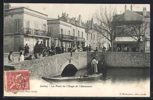 AK Juvisy, Le Pont de l`Orge et l`Abreuvoir