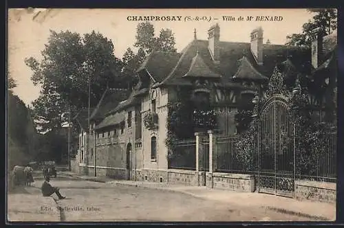 AK Champrosay, Villa de Mr Benard