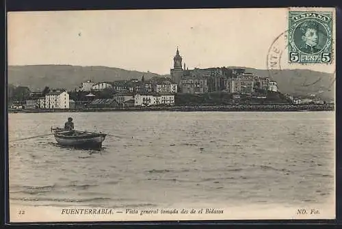 AK Fuenterrabia, Vista general tomada desde el Bidasoa