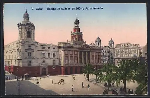 AK Cádiz, Hospital de S. Juan de Dios y Ayuntamiento