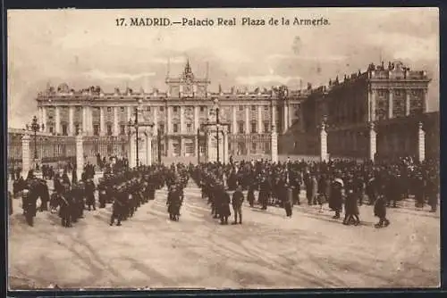 AK Madrid, Palacio Real, Plaza de la Armeria