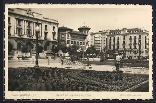 AK Santander, Banco de Espana y Correos