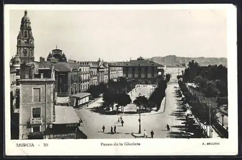 AK Murcia, Paseo de la Glorieta