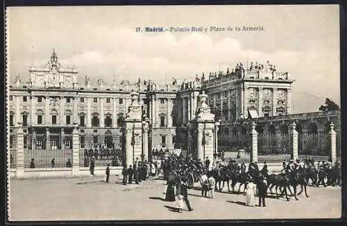 AK Madrid, Palacio Real y Plaza de la Armeria