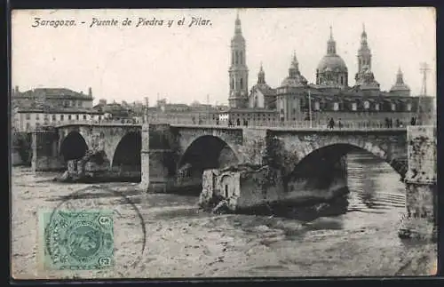 AK Zaragoza, Puente de Piedra y el Pilar