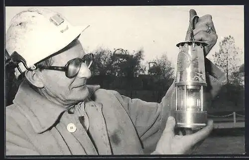 AK Ellistown /Leicestershire, Closure of the Colliery, longest-serving miner Billy Wright