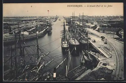 AK Dunkerque, L`Avant-Port et les Jetées