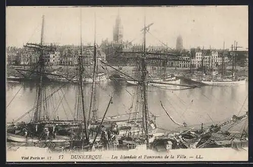 AK Dunkerque, Les Islandais et Panorama de la Ville