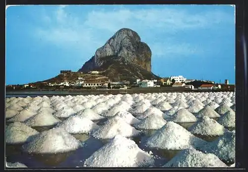 AK Calpe /Costa Blanca, Penon de Ifach y salinas