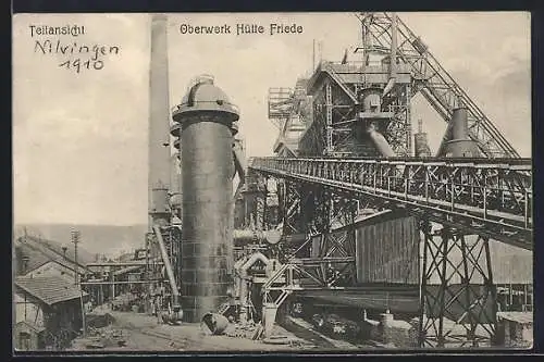 AK Kneuttingen, Oberwerk Hütte Friede, Teilansicht