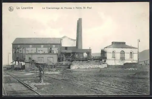 AK La Louvière, Le Charbonnage de Houssu à Haine, St. Paul