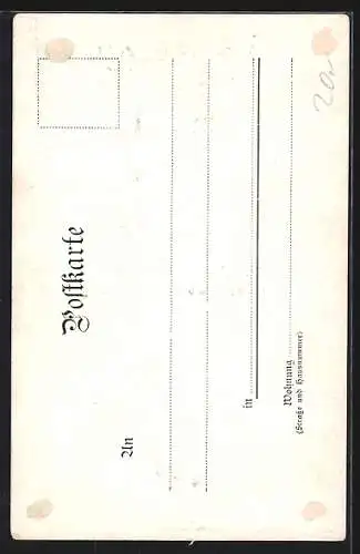 Lithographie Schweiz, Gruss aus dem Appenzellerlande, Heuernte