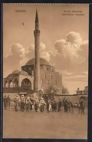 AK Skopje / Ueskueb, Grosse Moschee, Mustapha Pascha