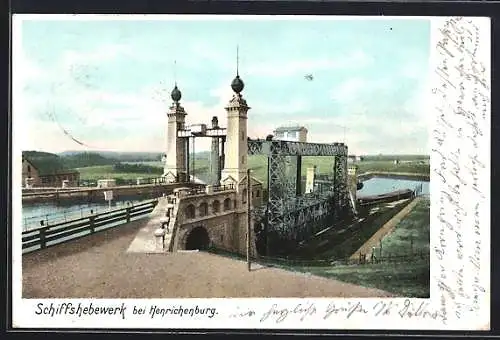 AK Henrichenburg, Das Schiffshebewerk