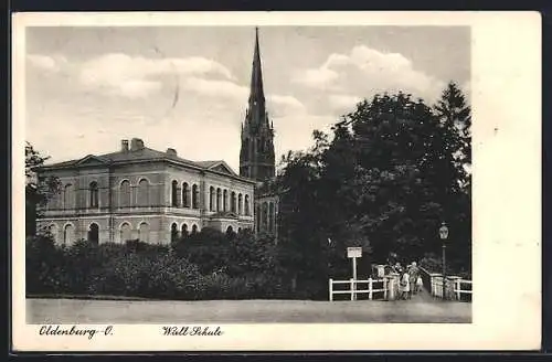 AK Oldenburg / O., Wall Schule, Kirche