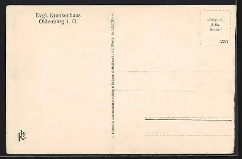 AK Oldenburg i. O., Evangelisches Krankenhaus, Hauskapelle, Innenansicht