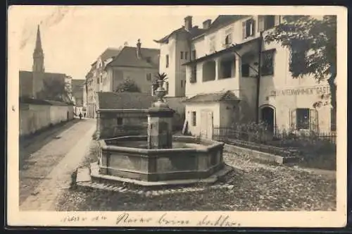 AK Steyr a.d. Enns, Gasthaus in der Berggasse