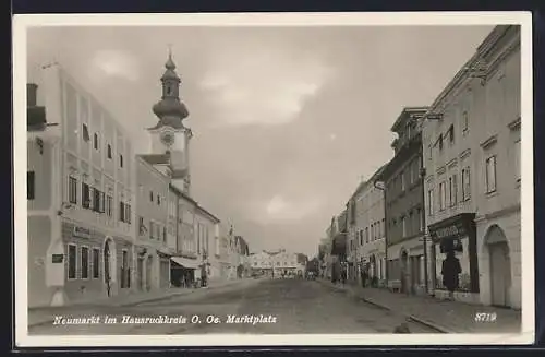 AK Neumarkt im Hausruckkreis, Marktplatz