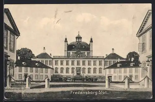 AK Fredensborg, Ansicht des Schlosses, Slot