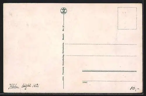 AK Klampenborg, Strandveien med Hvidore, Strassenbahn