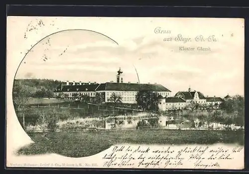 AK Steyr, Kloster Glemk, um 1900