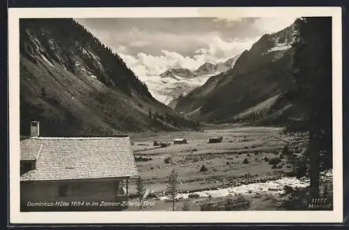 AK Dominicus Hütte im Zamser-Zillertal