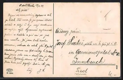 AK Mühlbach, Ortsansicht mit Eidexspitze