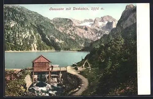 AK Gosausee, Seepartie mit Dachstein