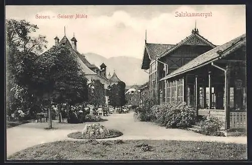 AK Goisern, Gasthaus Goiserer Mühle