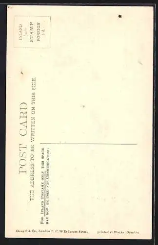 AK London, Kensington Gardens, The Albert Memorial