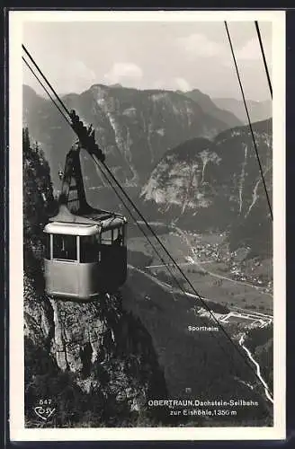 AK Obertraun, Dachstein - Seilbahn zur Eishöhle