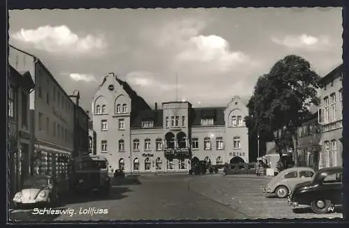 AK Schleswig, Lollfuss mit Gasthof Stadt Hamburg