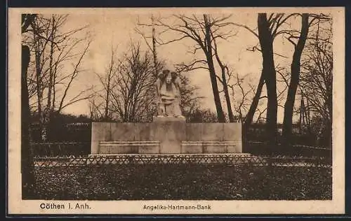 AK Cöthen in Anh., Angelika-Hartmann-Bank