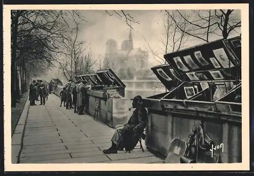 AK Paris, Les bouquinistes du quai de la Tournelle