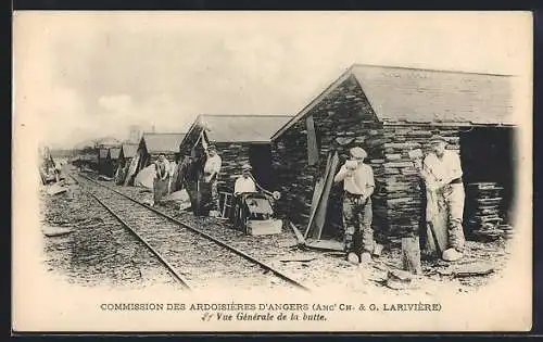 AK Commission des Ardoisières d`Angers, Vue Générale de la butte