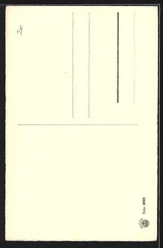 AK Muttertag, Mutter liest einen Brief