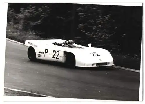 Fotografie Auto-Rennen Nürburgring, Rennwagen Porsche Startnummer 22